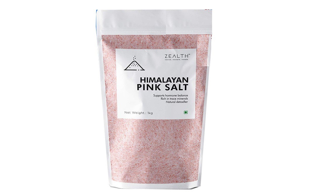 Zealth Himalayan Pink Salt    Pack  1 kilogram